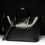Luxury Metalic Leather Handbag
