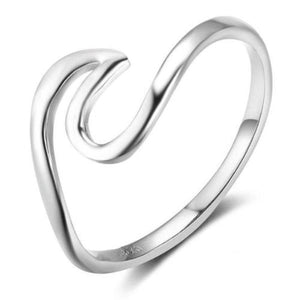 Ocean Inspired Wave Ring