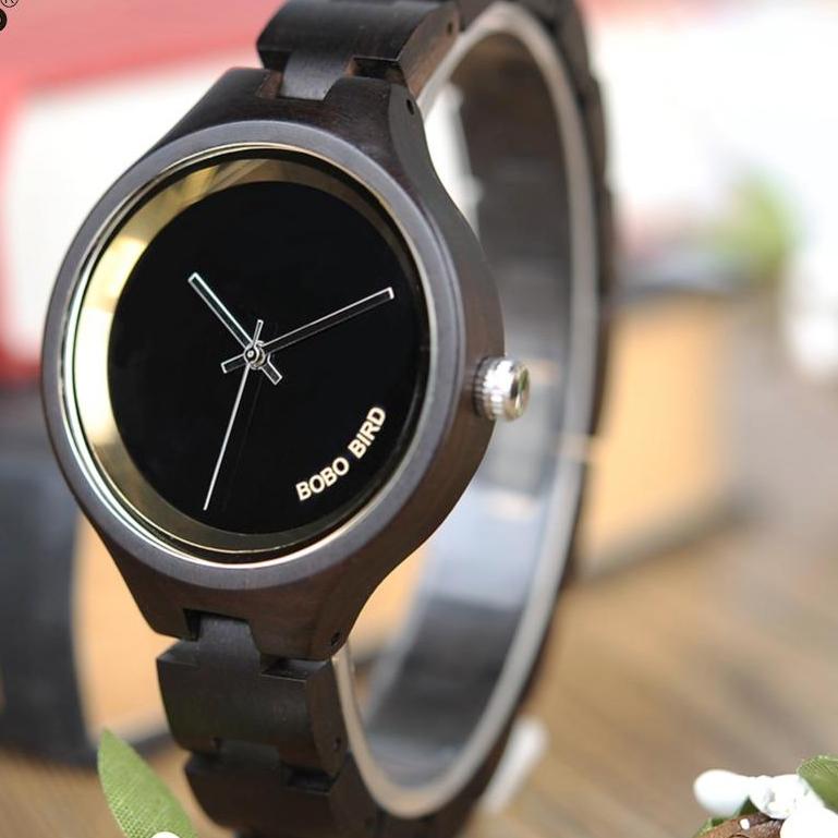 Exquisite Ladies Eco Bamboo Timepiece