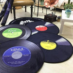 Retro Vinyl Record Rugs