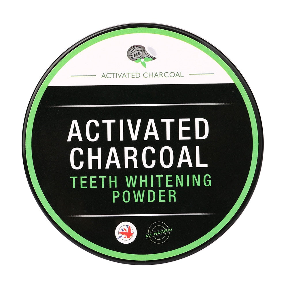 Activated Bamboo Charcoal Teeth Whitening Powder