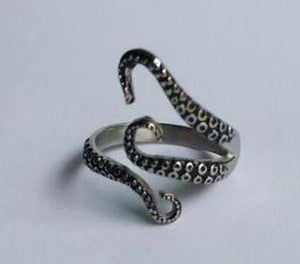 Neptune Octopus Ring