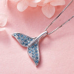 Bejeweled Mermaid Tail Necklace