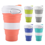 Coffee On The Go - Collapsible Silicone Cup